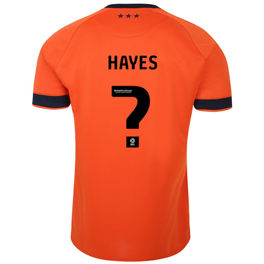 Niño Fútbol Camiseta Nick Hayes #0 Naranja 2ª Equipación 2023/24 México