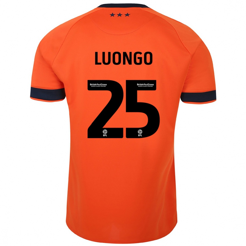 Niño Fútbol Camiseta Massimo Luongo #25 Naranja 2ª Equipación 2023/24 México