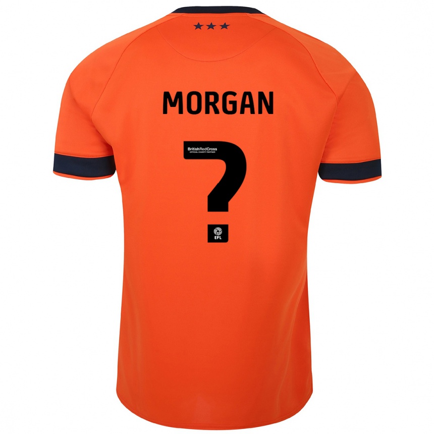 Niño Fútbol Camiseta Rio Oudnie-Morgan #0 Naranja 2ª Equipación 2023/24 México