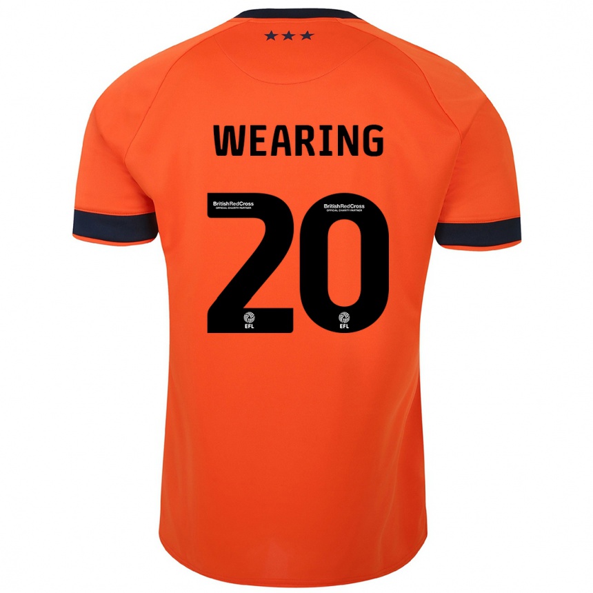 Niño Fútbol Camiseta Megan Wearing #20 Naranja 2ª Equipación 2023/24 México