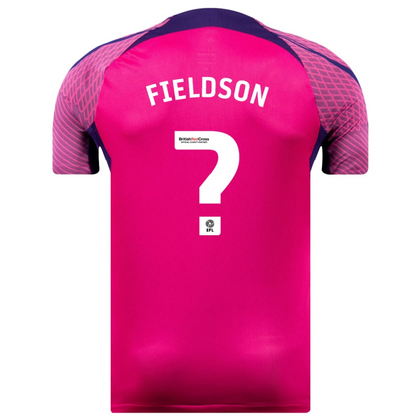 Niño Fútbol Camiseta Henry Fieldson #0 Morado 2ª Equipación 2023/24 México