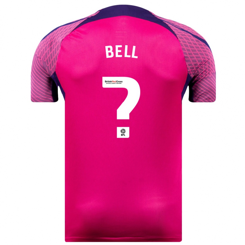 Niño Fútbol Camiseta Luke Bell #0 Morado 2ª Equipación 2023/24 México