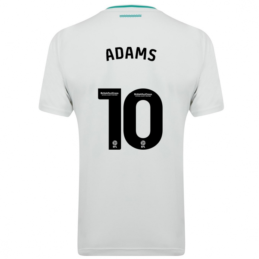 Niño Fútbol Camiseta Ché Adams #10 Blanco 2ª Equipación 2023/24 México