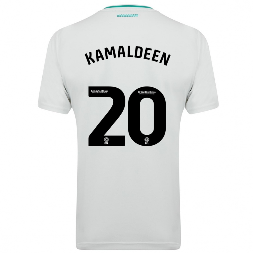 Niño Fútbol Camiseta Kamaldeen Sulemana #20 Blanco 2ª Equipación 2023/24 México