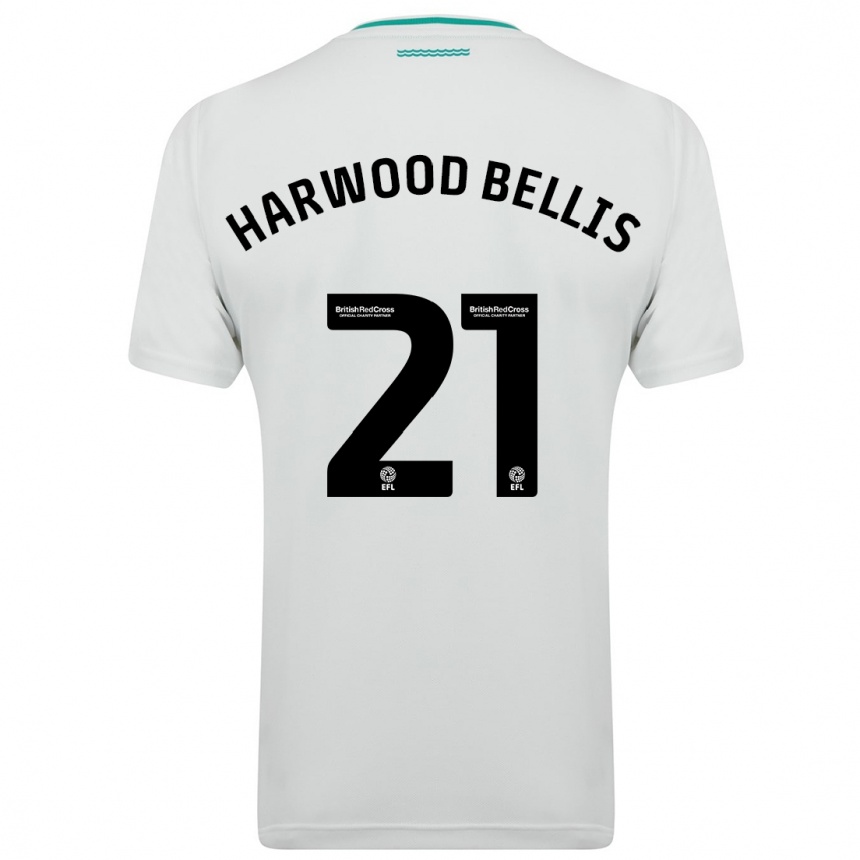 Niño Fútbol Camiseta Taylor Harwood-Bellis #21 Blanco 2ª Equipación 2023/24 México