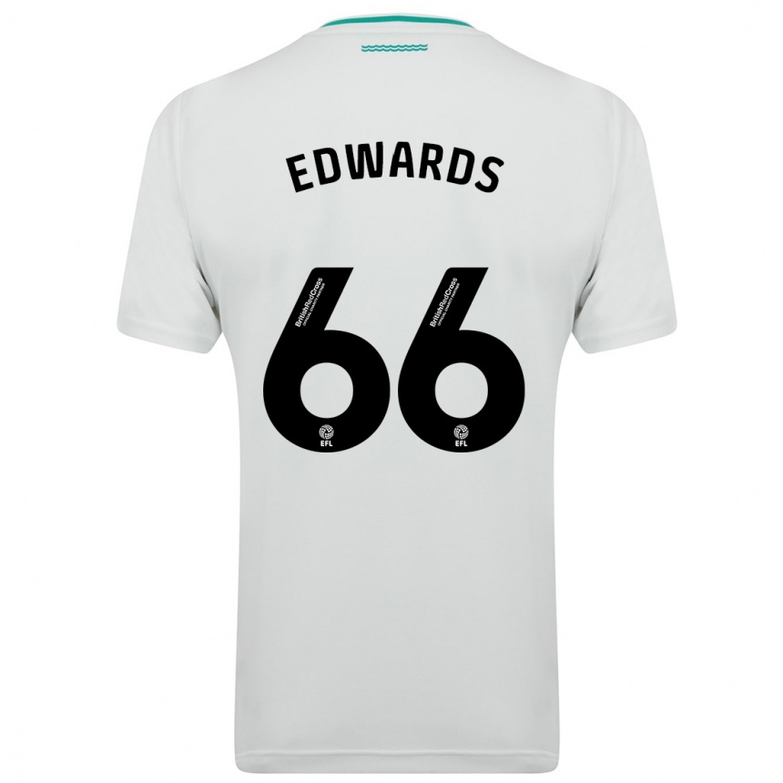 Niño Fútbol Camiseta Diamond Edwards #66 Blanco 2ª Equipación 2023/24 México