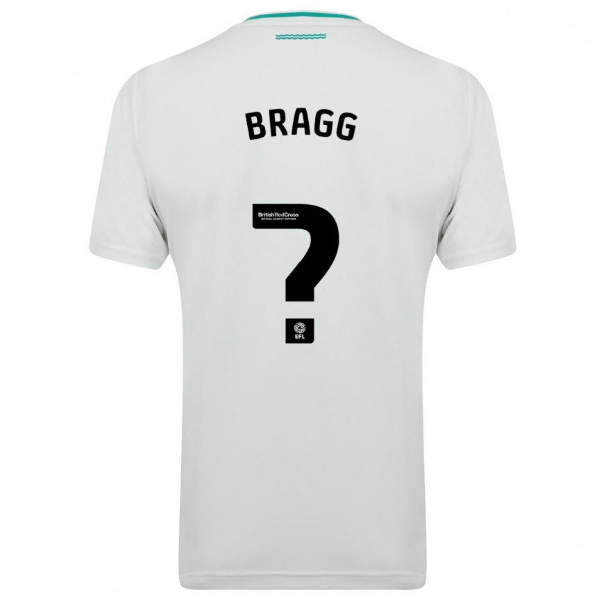 Niño Fútbol Camiseta Cameron Bragg #0 Blanco 2ª Equipación 2023/24 México