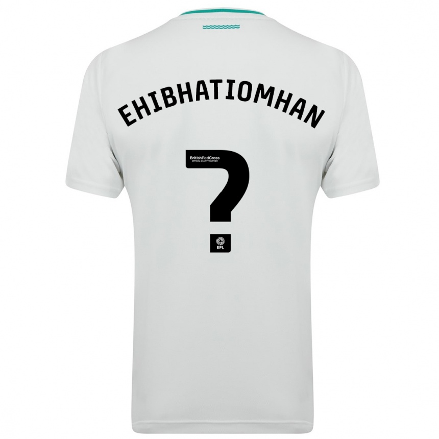 Niño Fútbol Camiseta Princewill Ehibhatiomhan #0 Blanco 2ª Equipación 2023/24 México