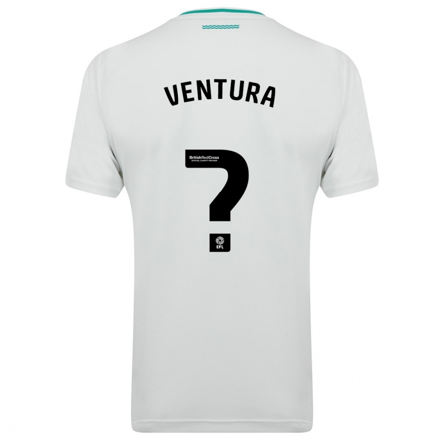 Niño Fútbol Camiseta Tommy Dobson-Ventura #0 Blanco 2ª Equipación 2023/24 México