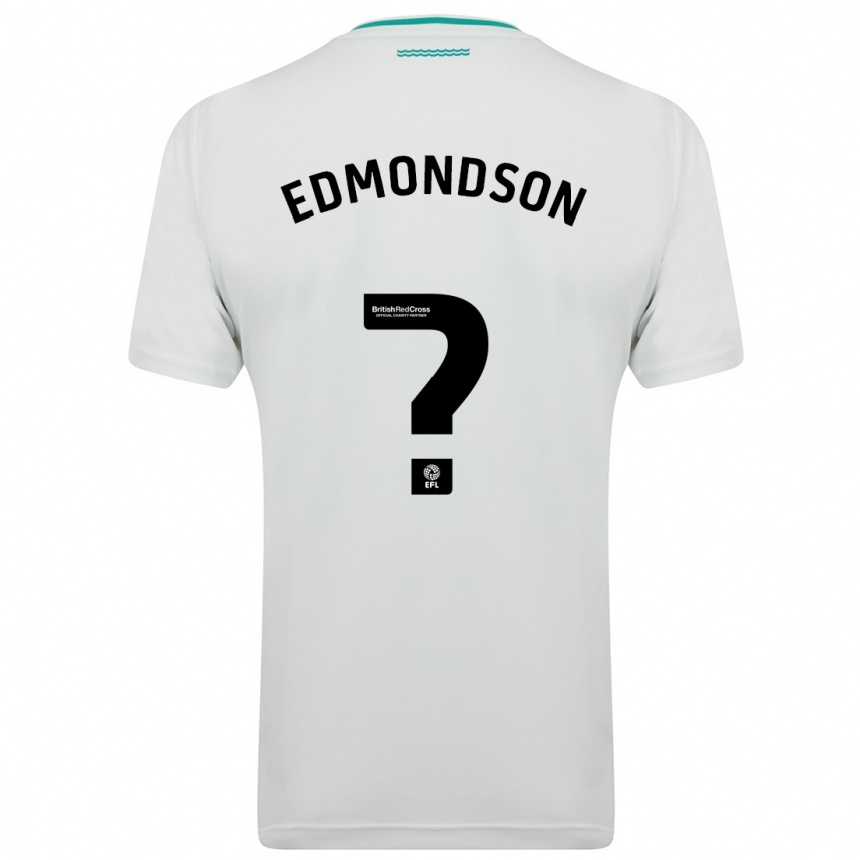 Niño Fútbol Camiseta Tyler Edmondson #0 Blanco 2ª Equipación 2023/24 México