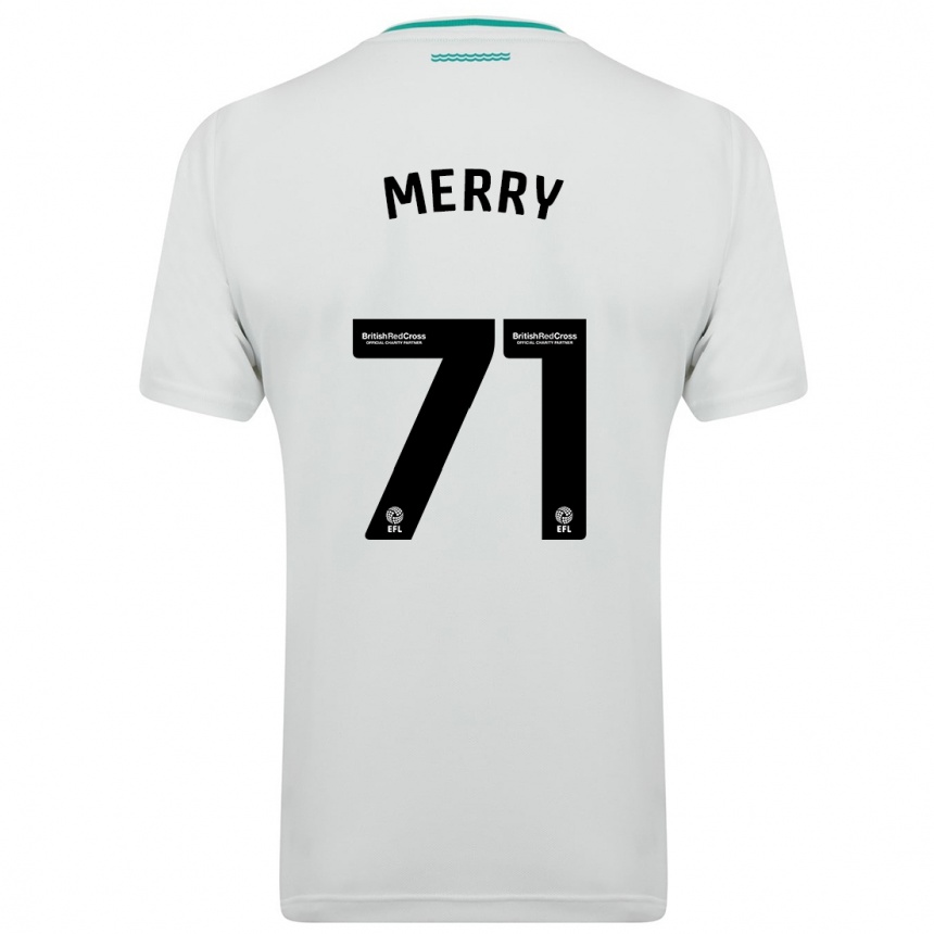 Niño Fútbol Camiseta Will Merry #71 Blanco 2ª Equipación 2023/24 México