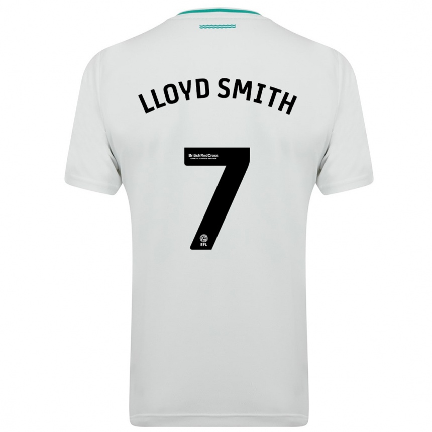 Niño Fútbol Camiseta Lexi Lloyd-Smith #7 Blanco 2ª Equipación 2023/24 México