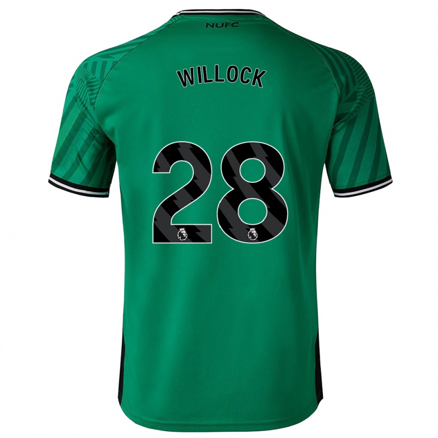 Niño Fútbol Camiseta Joe Willock #28 Verde 2ª Equipación 2023/24 México