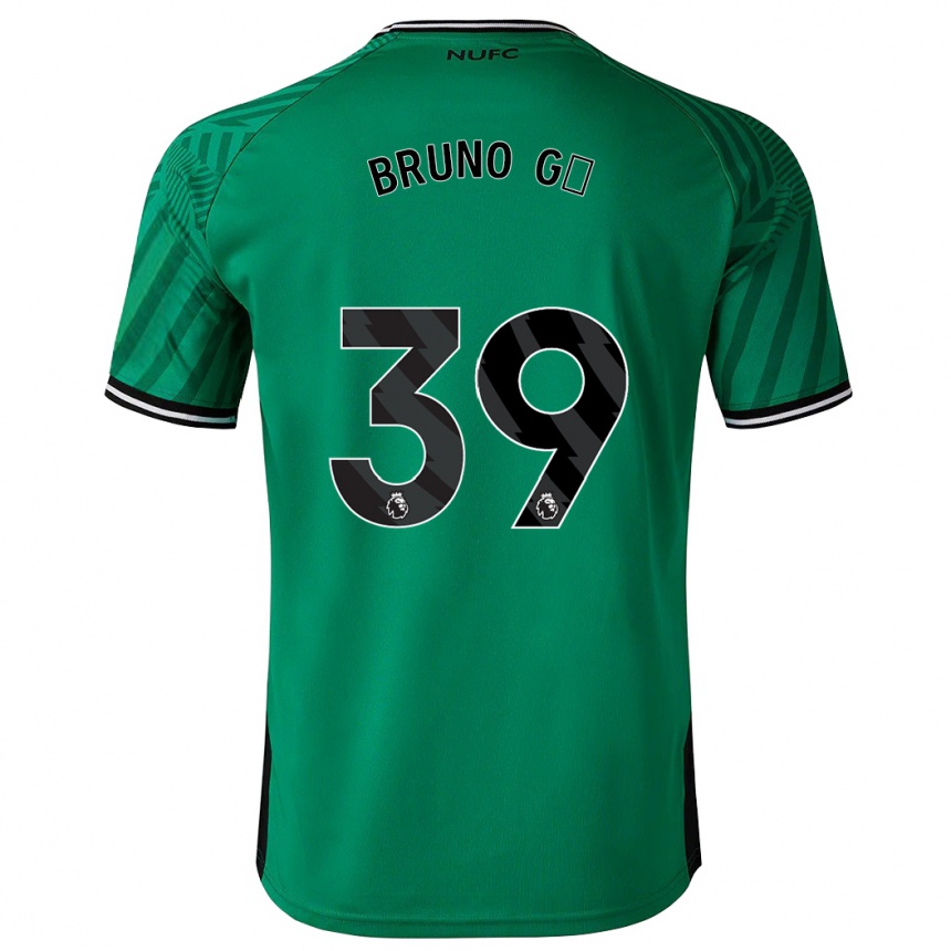 Niño Fútbol Camiseta Bruno Guimarães #39 Verde 2ª Equipación 2023/24 México