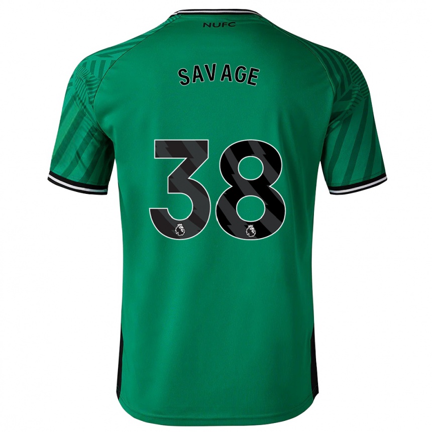 Niño Fútbol Camiseta Remi Savage #38 Verde 2ª Equipación 2023/24 México