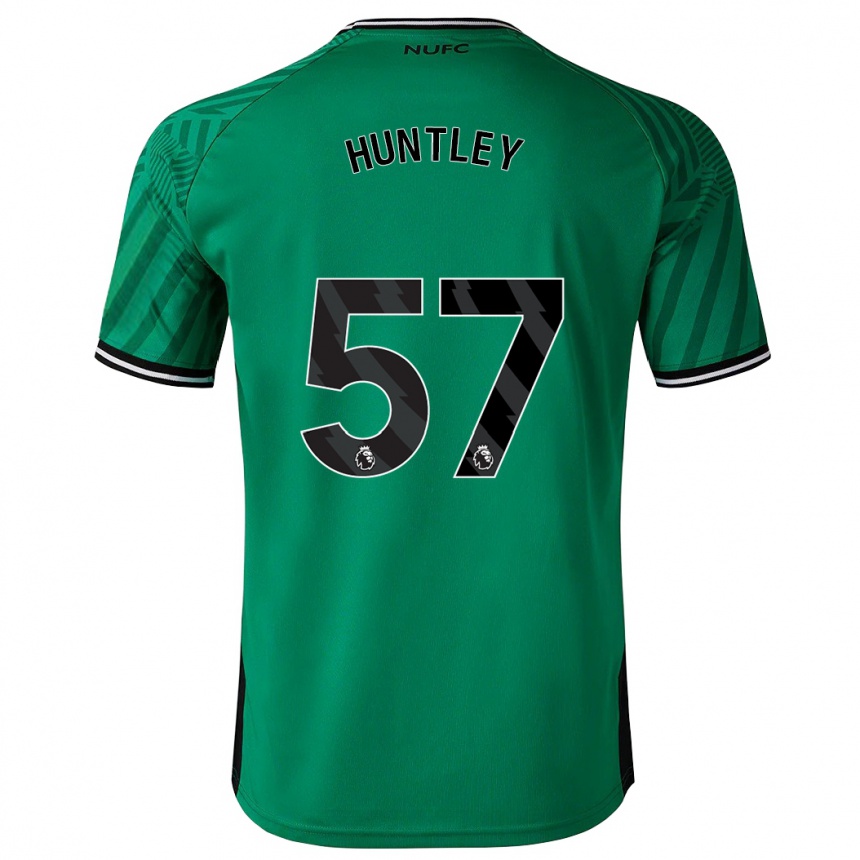 Niño Fútbol Camiseta James Huntley #57 Verde 2ª Equipación 2023/24 México