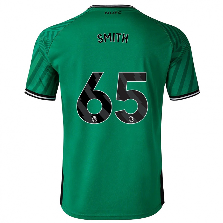 Niño Fútbol Camiseta Jude Smith #65 Verde 2ª Equipación 2023/24 México