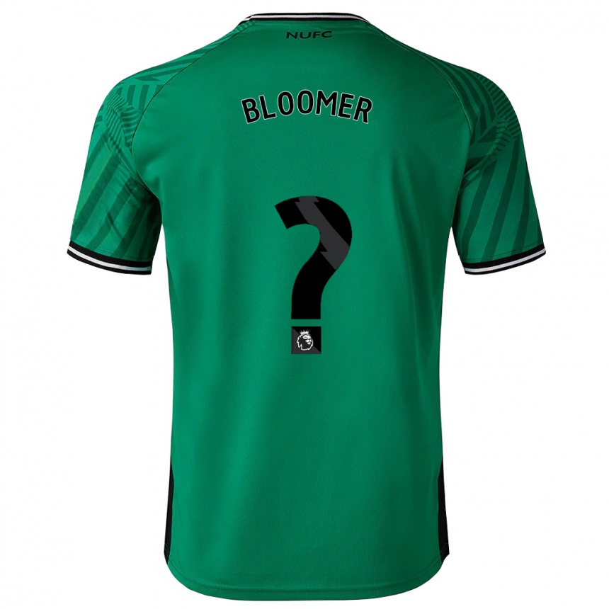 Niño Fútbol Camiseta Guy Bloomer #0 Verde 2ª Equipación 2023/24 México