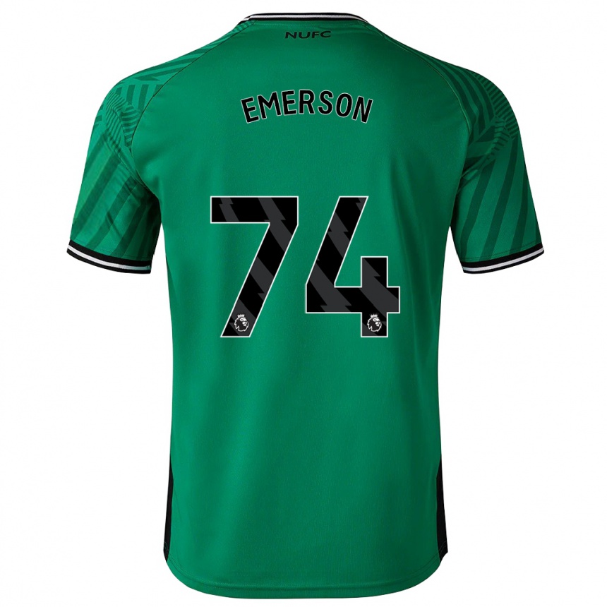 Niño Fútbol Camiseta Johnny Emerson #74 Verde 2ª Equipación 2023/24 México