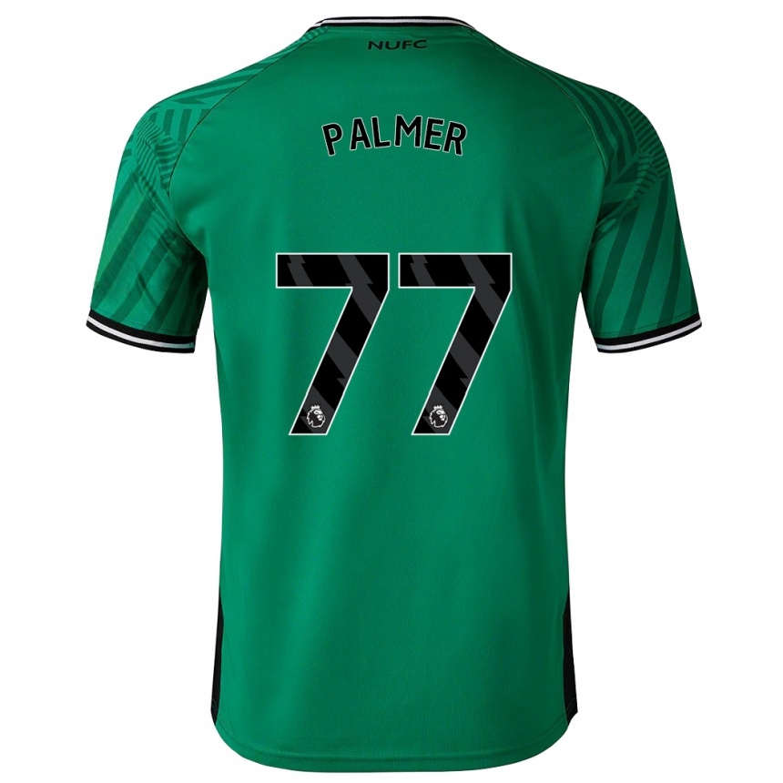 Niño Fútbol Camiseta Darren Palmer #77 Verde 2ª Equipación 2023/24 México