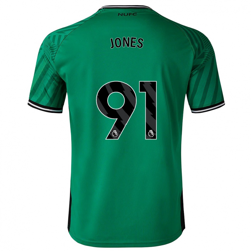 Niño Fútbol Camiseta Tyler Jones #91 Verde 2ª Equipación 2023/24 México