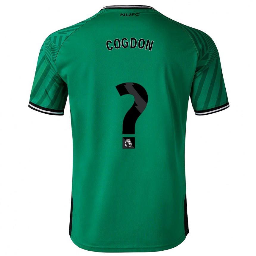 Niño Fútbol Camiseta Jude Cogdon #0 Verde 2ª Equipación 2023/24 México