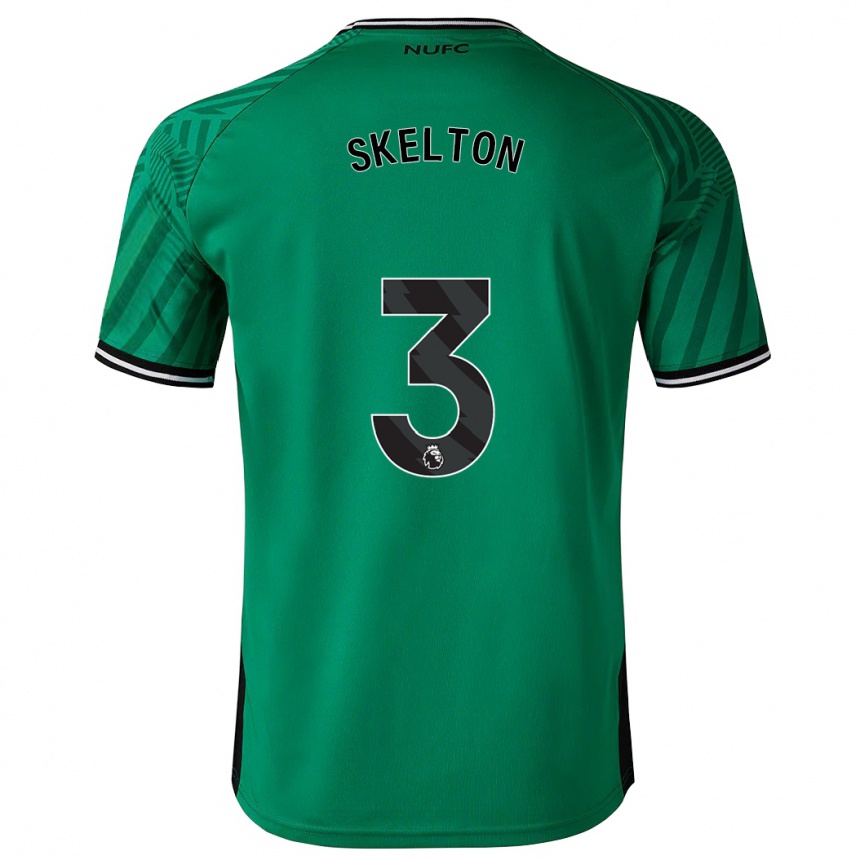 Niño Fútbol Camiseta Keira Skelton #3 Verde 2ª Equipación 2023/24 México