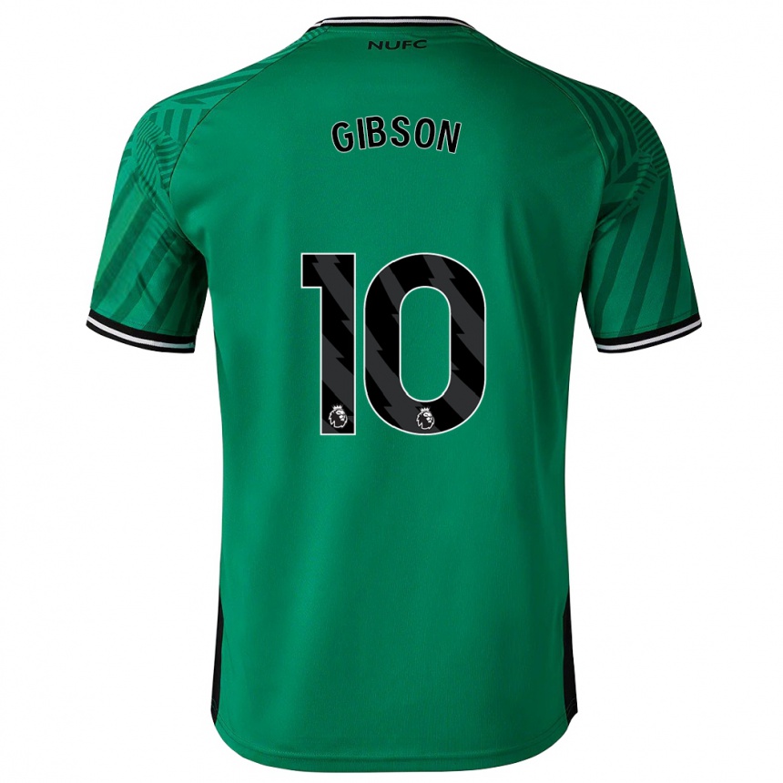 Niño Fútbol Camiseta Georgia Gibson #10 Verde 2ª Equipación 2023/24 México