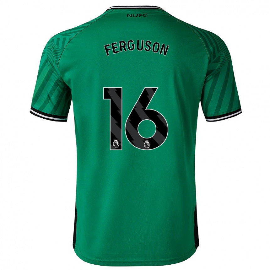 Niño Fútbol Camiseta Becky Ferguson #16 Verde 2ª Equipación 2023/24 México