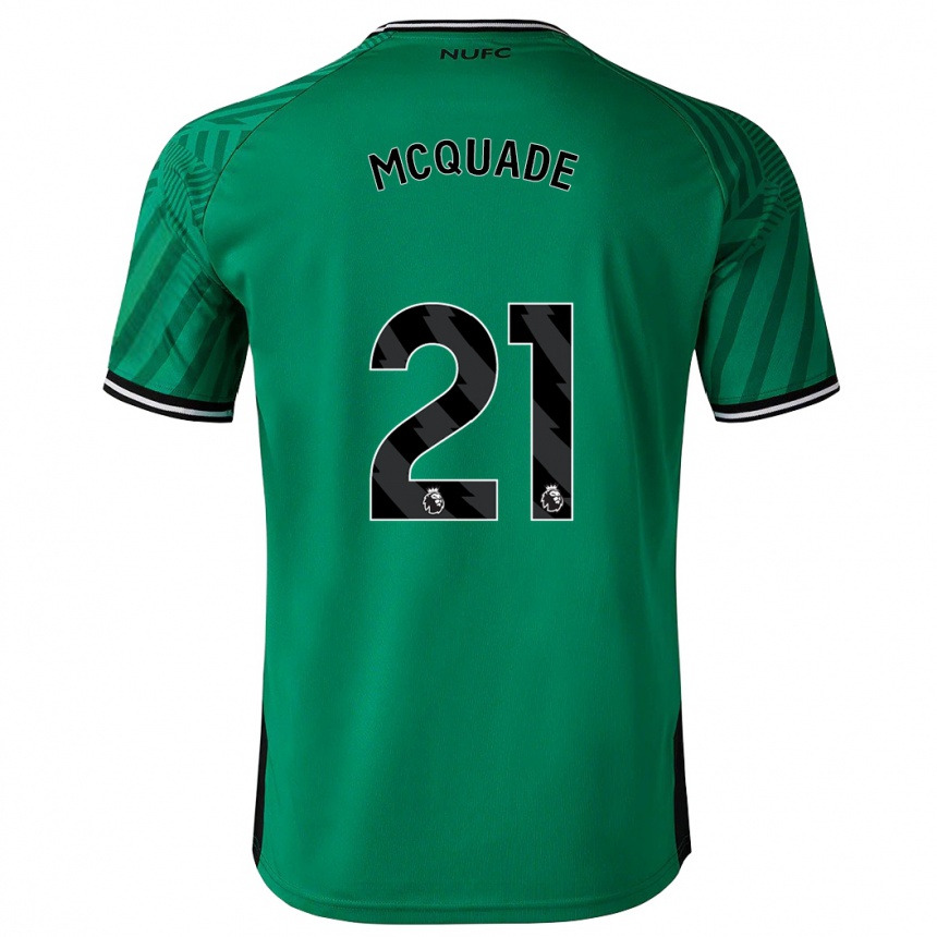 Niño Fútbol Camiseta Jasmine Mcquade #21 Verde 2ª Equipación 2023/24 México