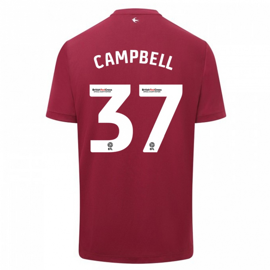 Niño Fútbol Camiseta Vontae Daley-Campbell #37 Rojo 2ª Equipación 2023/24 México