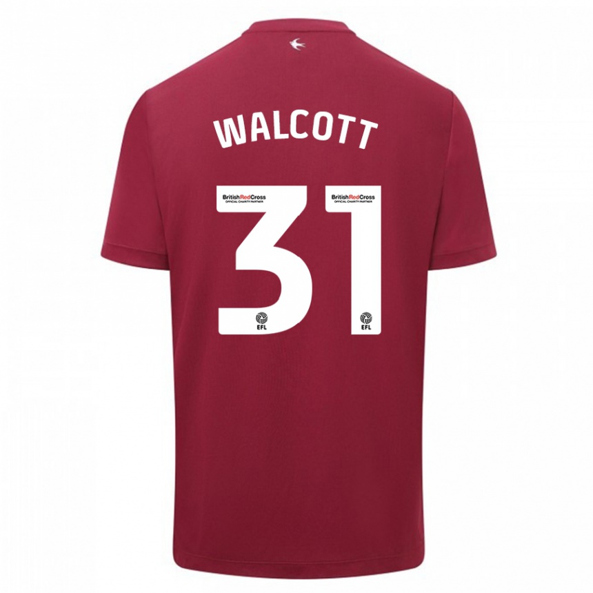 Niño Fútbol Camiseta Malachi Fagan Walcott #31 Rojo 2ª Equipación 2023/24 México