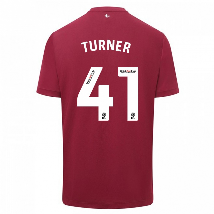 Niño Fútbol Camiseta Matthew Turner #41 Rojo 2ª Equipación 2023/24 México