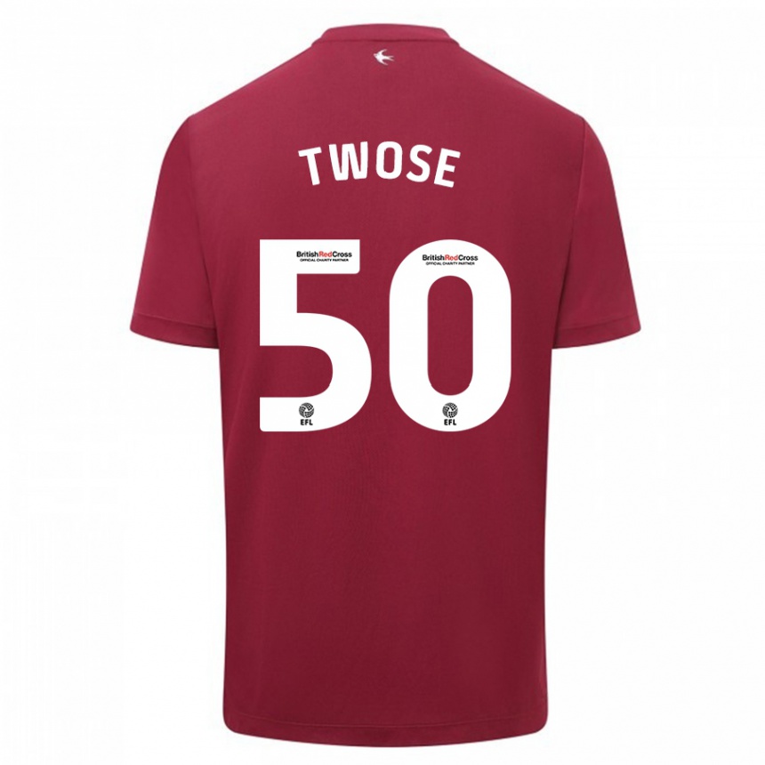 Niño Fútbol Camiseta Cody Twose #50 Rojo 2ª Equipación 2023/24 México