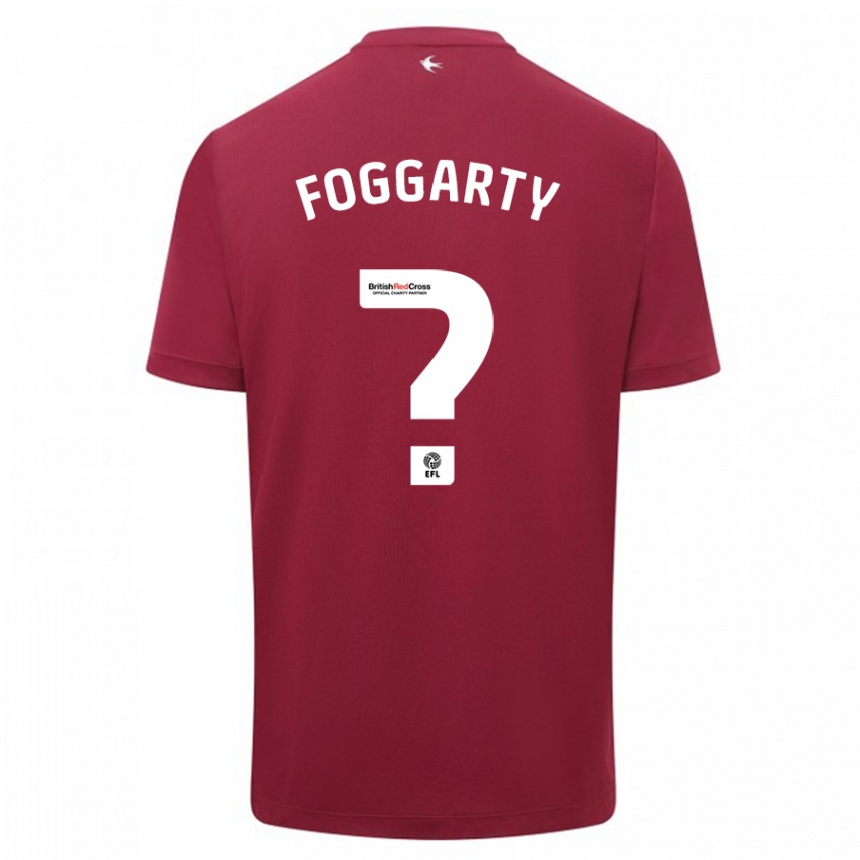 Niño Fútbol Camiseta Corey Foggarty #0 Rojo 2ª Equipación 2023/24 México