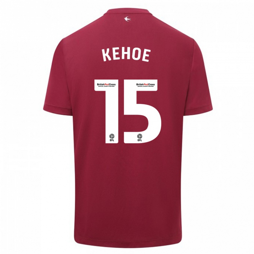 Niño Fútbol Camiseta Molly Kehoe #15 Rojo 2ª Equipación 2023/24 México