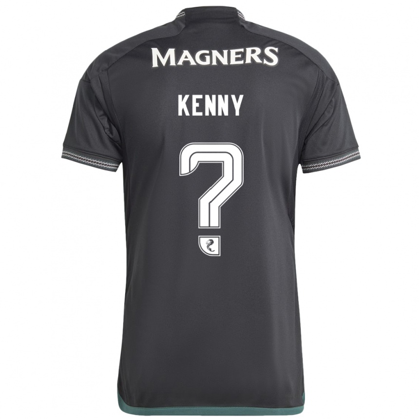 Niño Fútbol Camiseta Johnny Kenny #0 Negro 2ª Equipación 2023/24 México