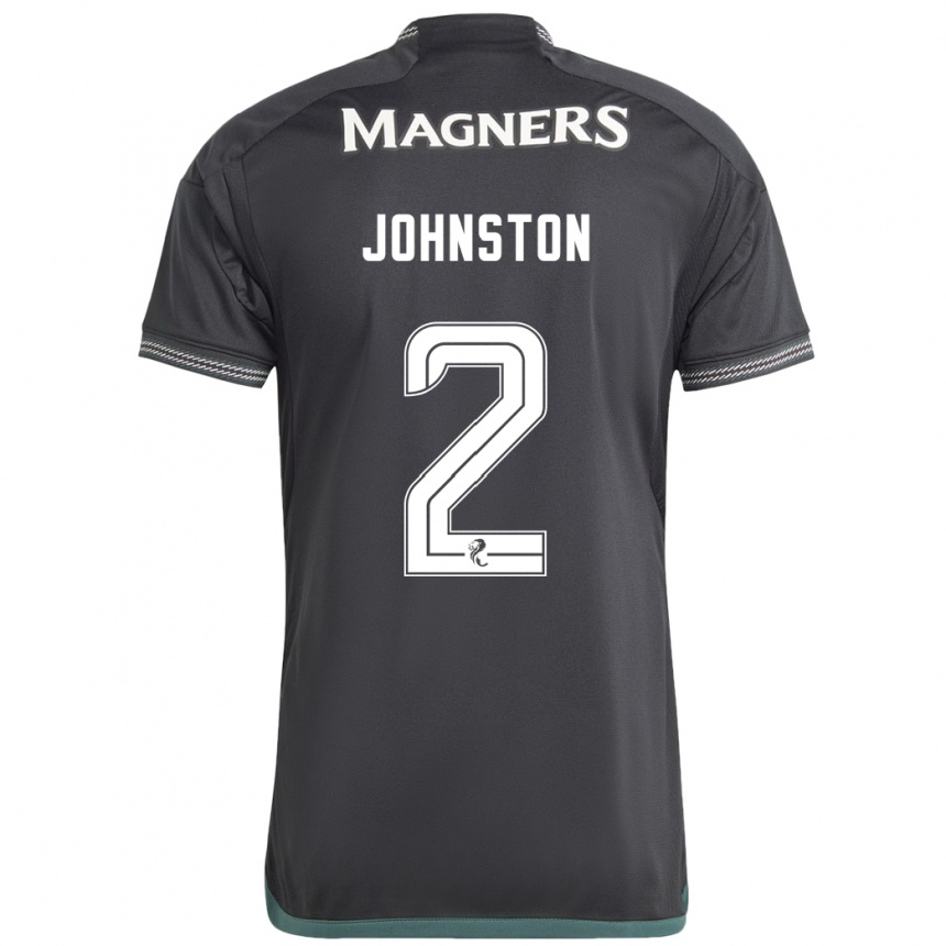 Niño Fútbol Camiseta Alistair Johnston #2 Negro 2ª Equipación 2023/24 México