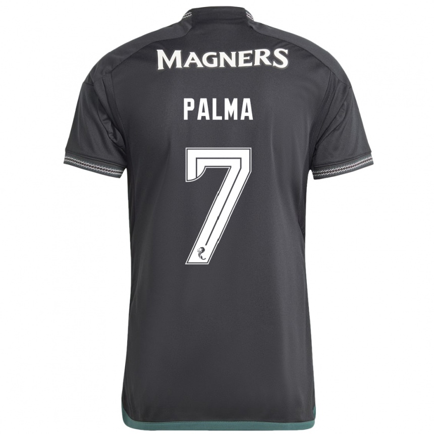 Niño Fútbol Camiseta Luis Palma #7 Negro 2ª Equipación 2023/24 México