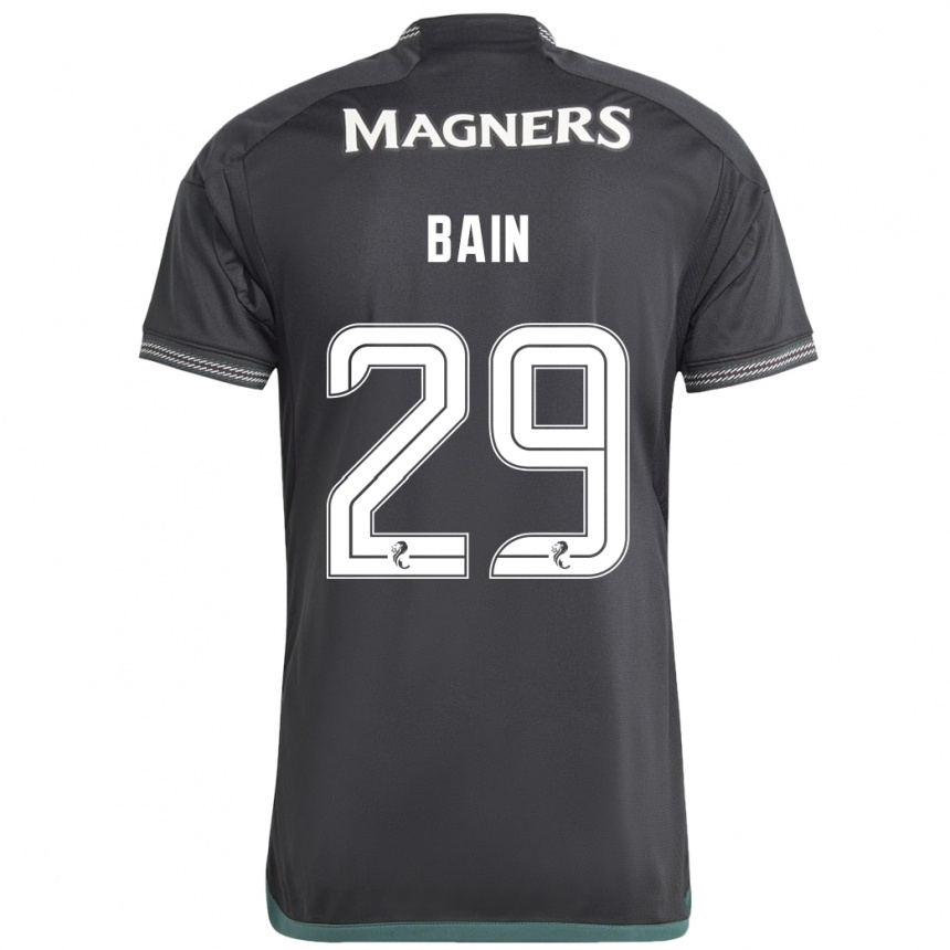 Niño Fútbol Camiseta Scott Bain #29 Negro 2ª Equipación 2023/24 México