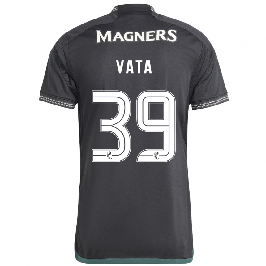 Niño Fútbol Camiseta Rocco Vata #39 Negro 2ª Equipación 2023/24 México