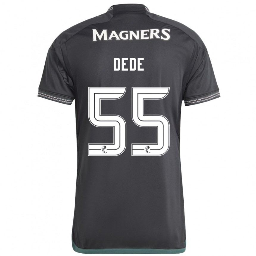 Niño Fútbol Camiseta Josh Dede #55 Negro 2ª Equipación 2023/24 México