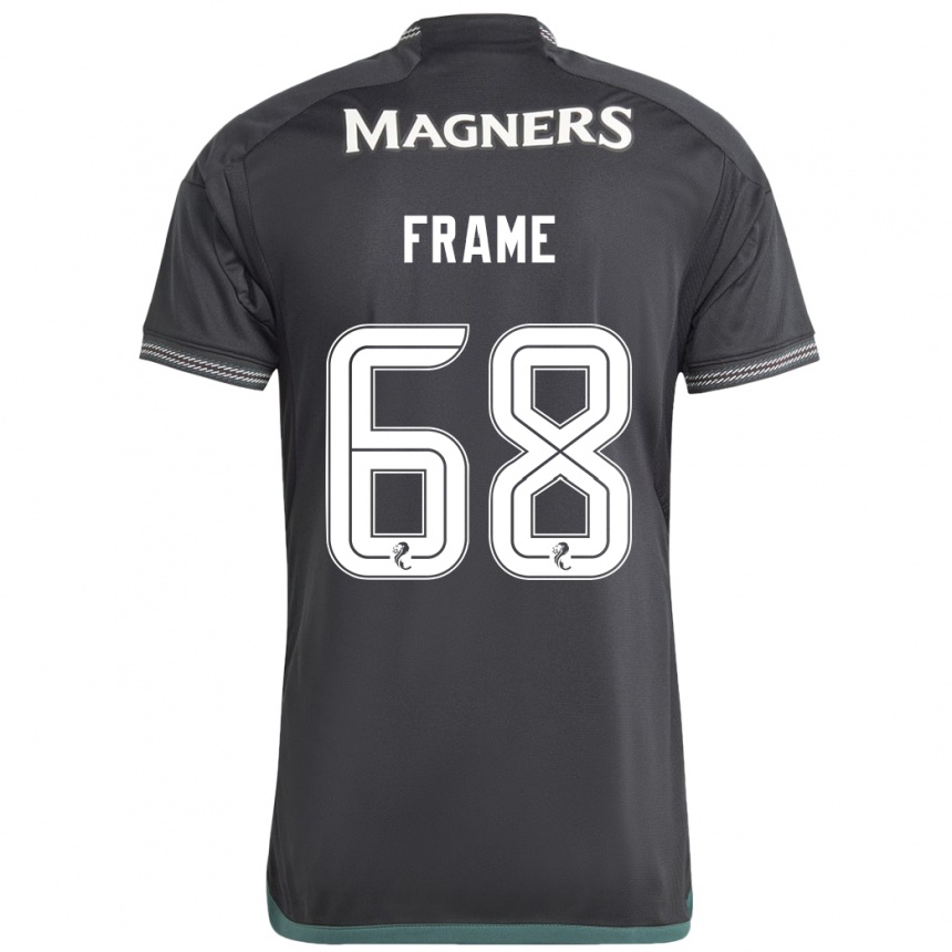 Niño Fútbol Camiseta Mitchel Frame #68 Negro 2ª Equipación 2023/24 México