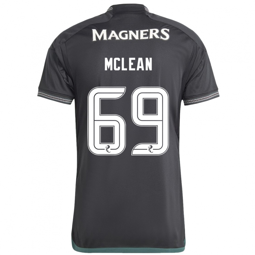 Niño Fútbol Camiseta Kai Mclean #69 Negro 2ª Equipación 2023/24 México