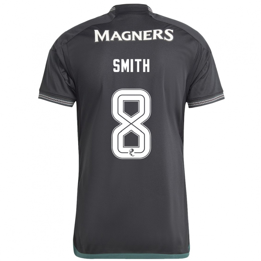 Niño Fútbol Camiseta Jenny Smith #8 Negro 2ª Equipación 2023/24 México