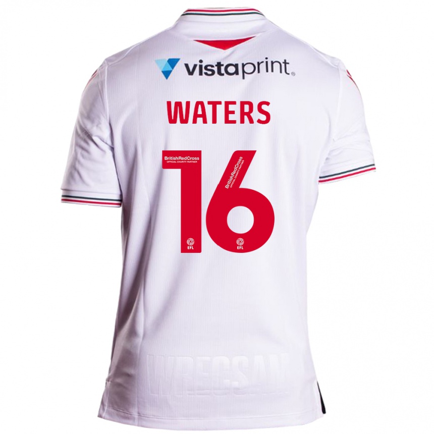 Niño Fútbol Camiseta Billy Waters #16 Blanco 2ª Equipación 2023/24 México