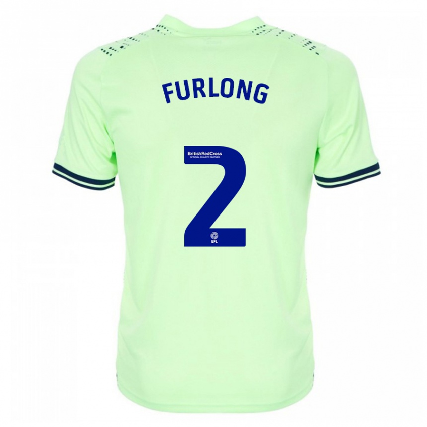 Niño Fútbol Camiseta Darnell Furlong #2 Armada 2ª Equipación 2023/24 México