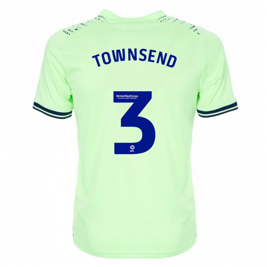 Niño Fútbol Camiseta Conor Townsend #3 Armada 2ª Equipación 2023/24 México