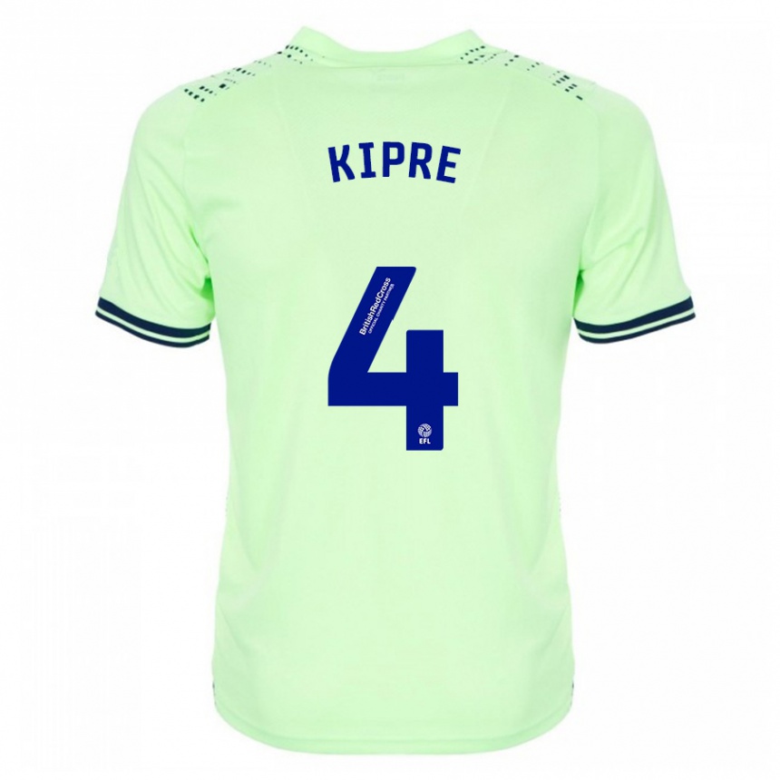 Niño Fútbol Camiseta Cédric Kipré #4 Armada 2ª Equipación 2023/24 México