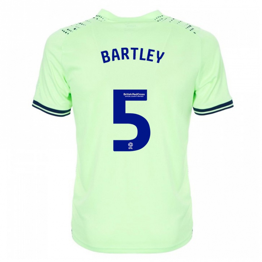 Niño Fútbol Camiseta Kyle Bartley #5 Armada 2ª Equipación 2023/24 México